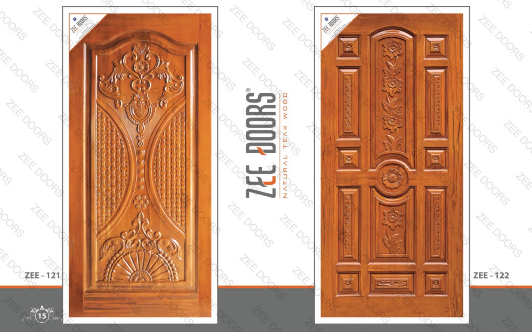 Latest Teak Wood Doors Design Manufacturer & Supplier in Gujarat