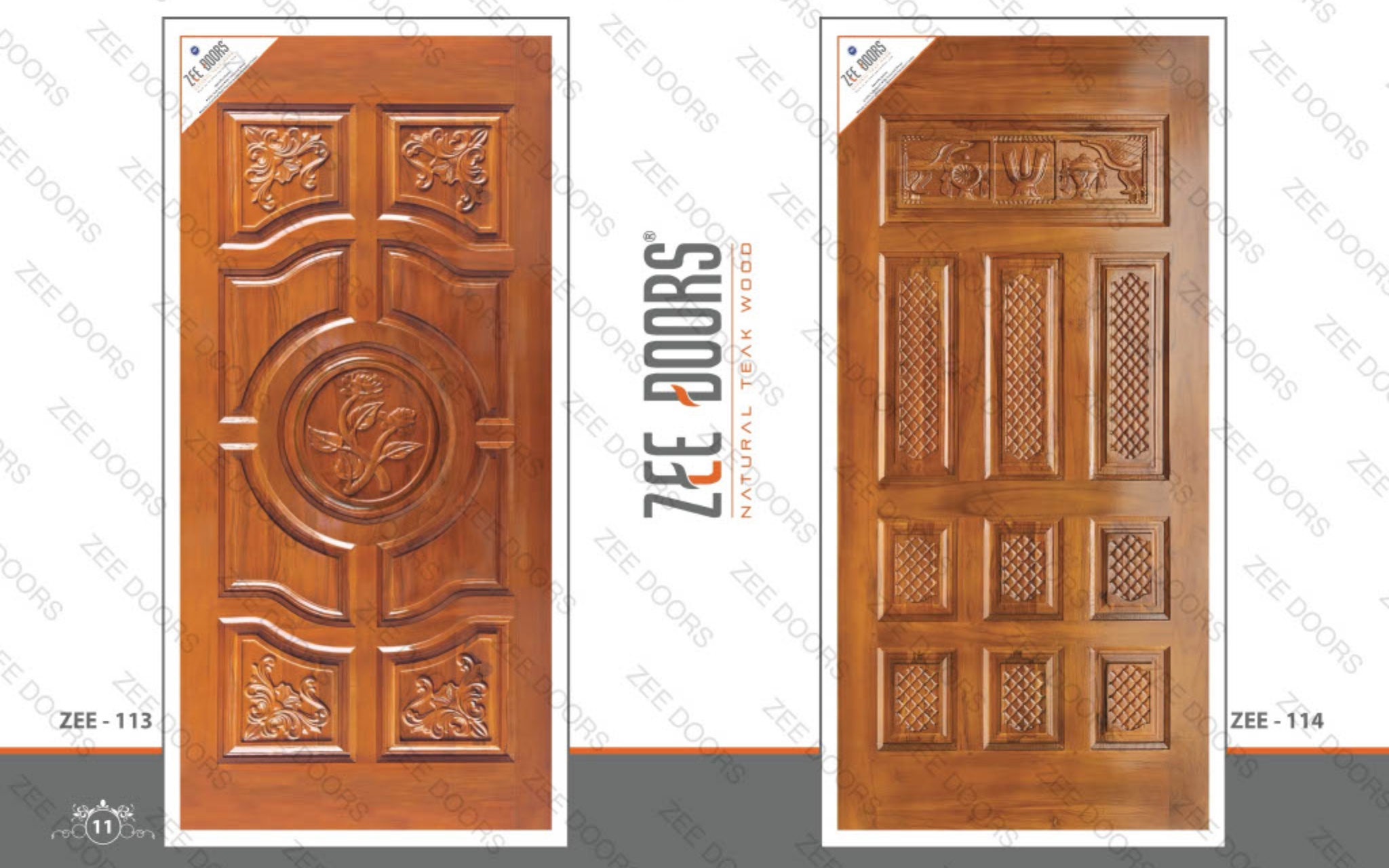 Top Teak Wood Doors Design Manufacturer & Supplier in Gujarat